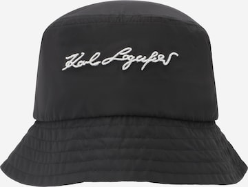 juoda Karl Lagerfeld Skrybėlaitė: priekis