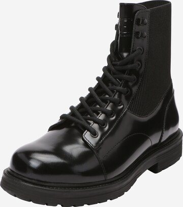 DIESEL Lace-up boot 'ALABHAMA' in Black: front