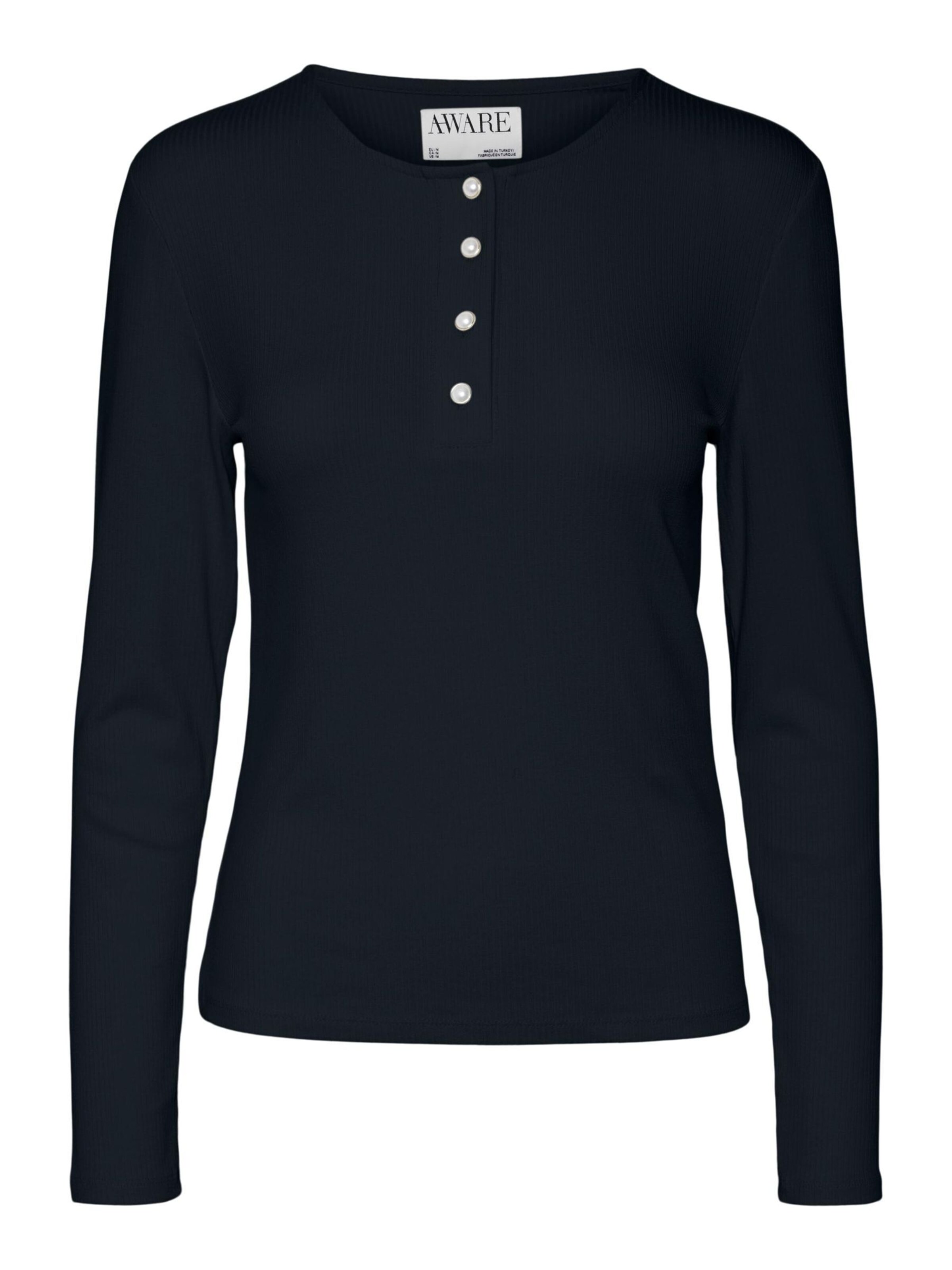 Aware - Camiseta 'AWZadie' en negro: frente
