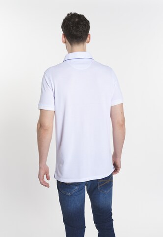 DENIM CULTURE T-shirt i vit