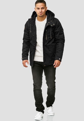 Veste d’hiver 'Elmhurts' INDICODE JEANS en noir