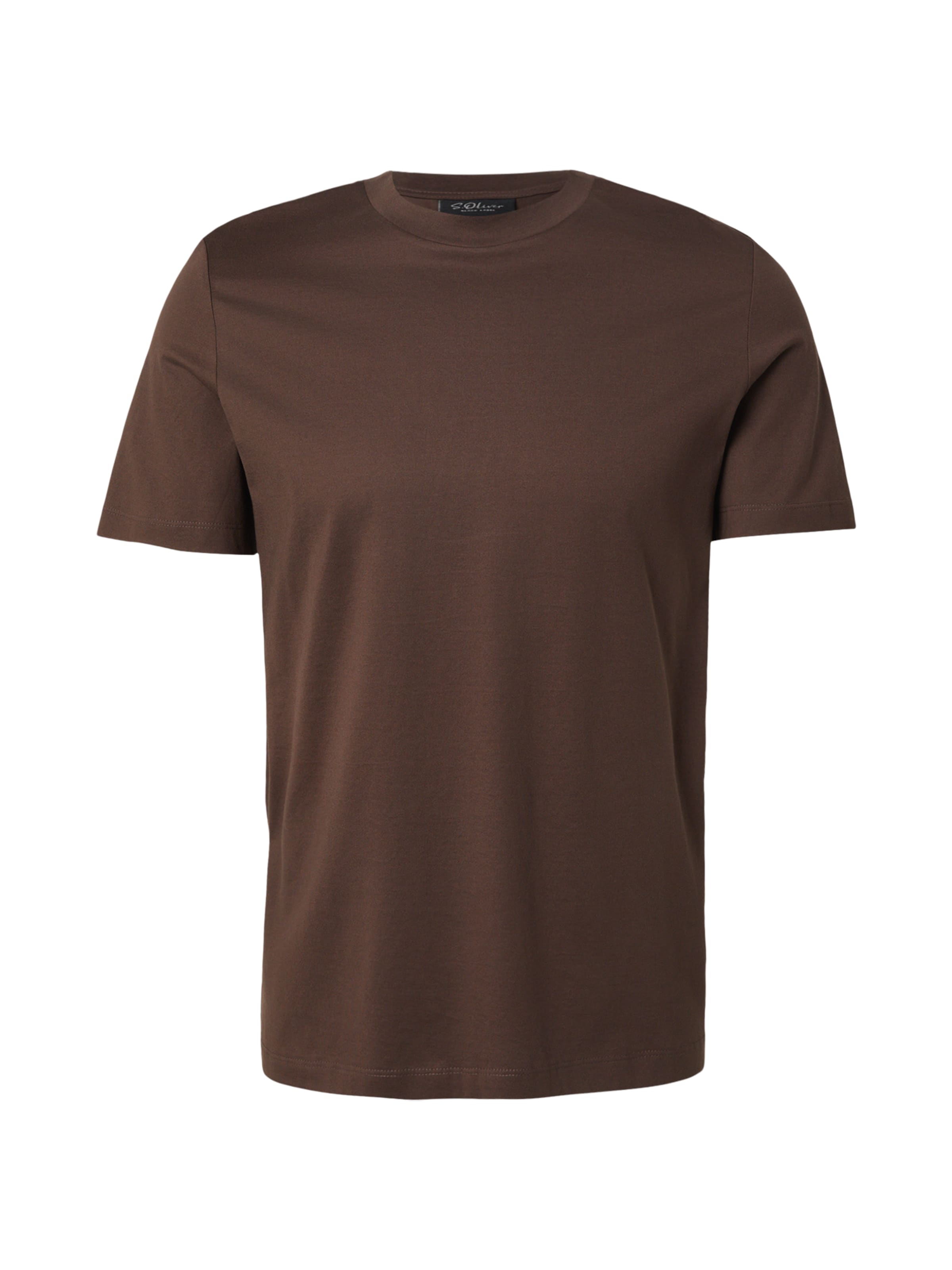 s.Oliver - Camiseta en marrón: frente