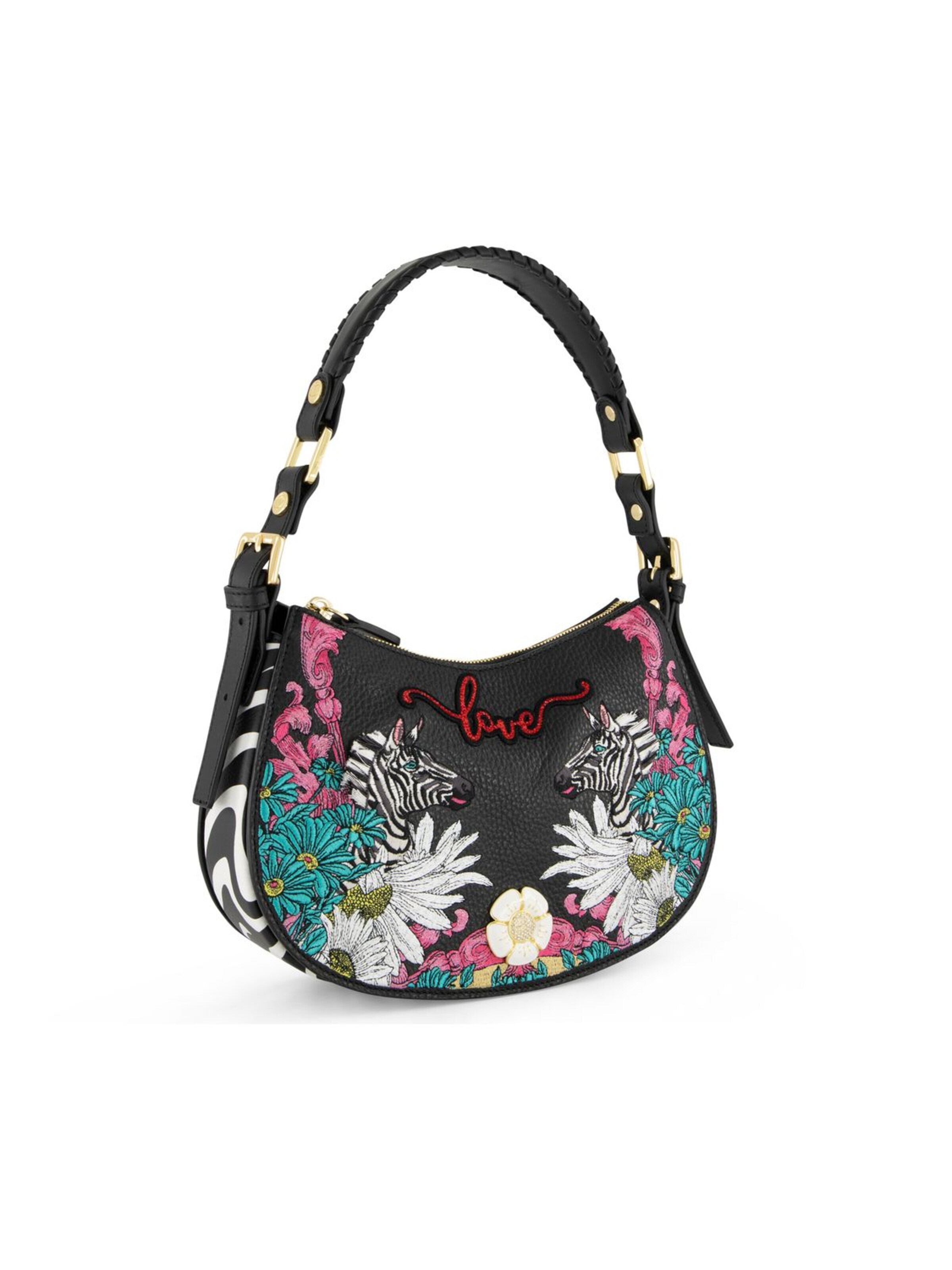 Braccialini - Bolso de hombro 'Ginevra Zebra' en Mezcla de colores