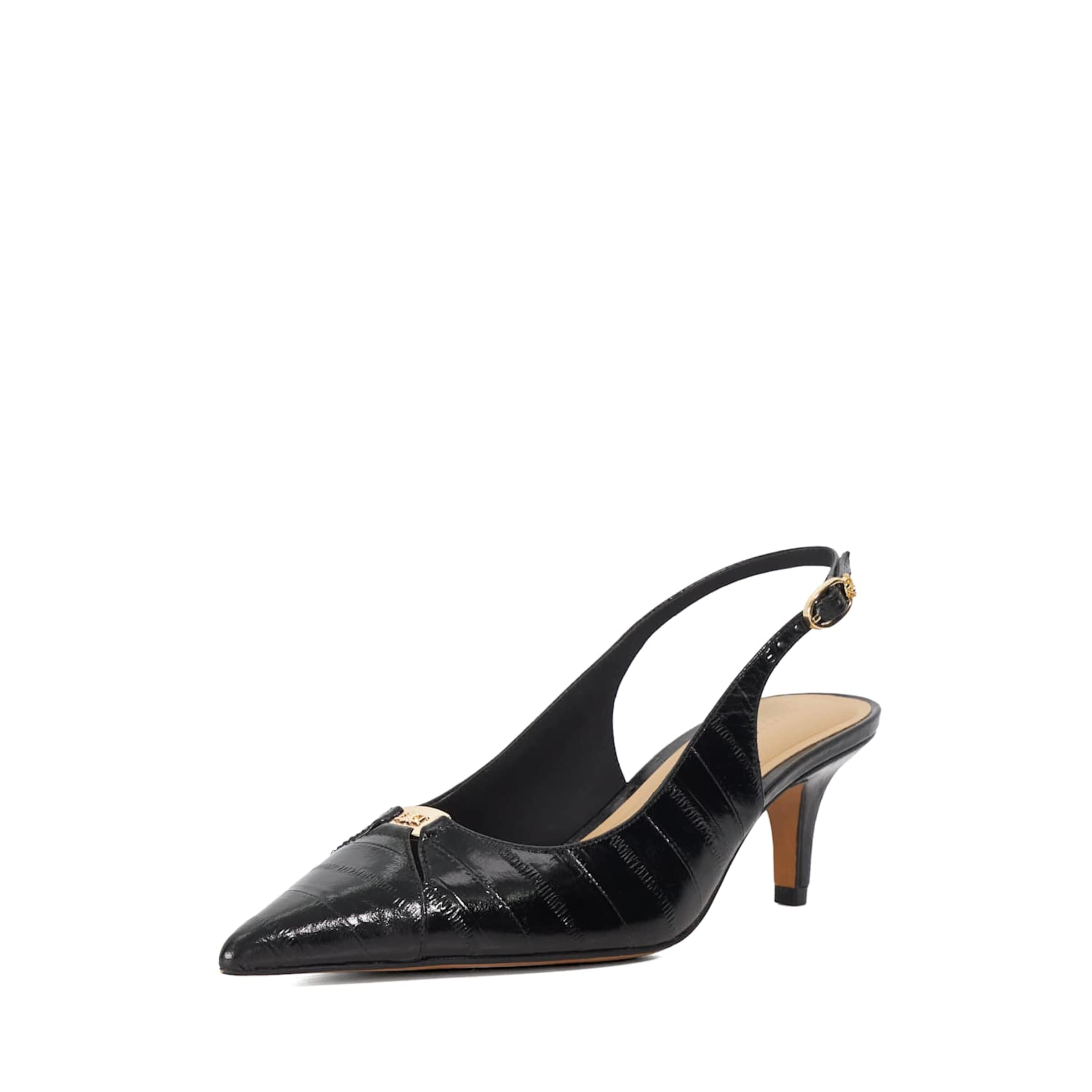 Dune LONDON Slingback Pumps 'Distinctive' in Black: front