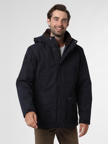 Barbour Functionele jas in Blauw: voorkant