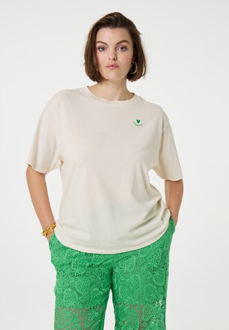 Fabienne Chapot Shirt in Beige: voorkant