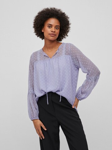 VILA - Blusa 'EDEE' em roxo: frente