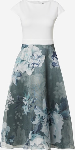 SWING Cocktailmekko värissä vihreä: etupuoli