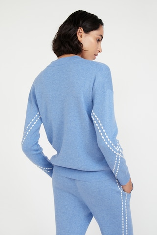 Finn Flare Pullover 'Basic' in Blau