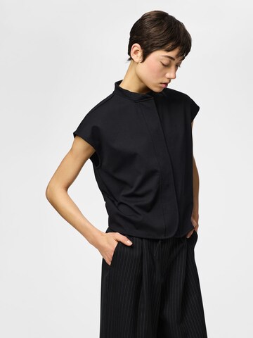 PIECES Shirt 'PCBIA' in Zwart