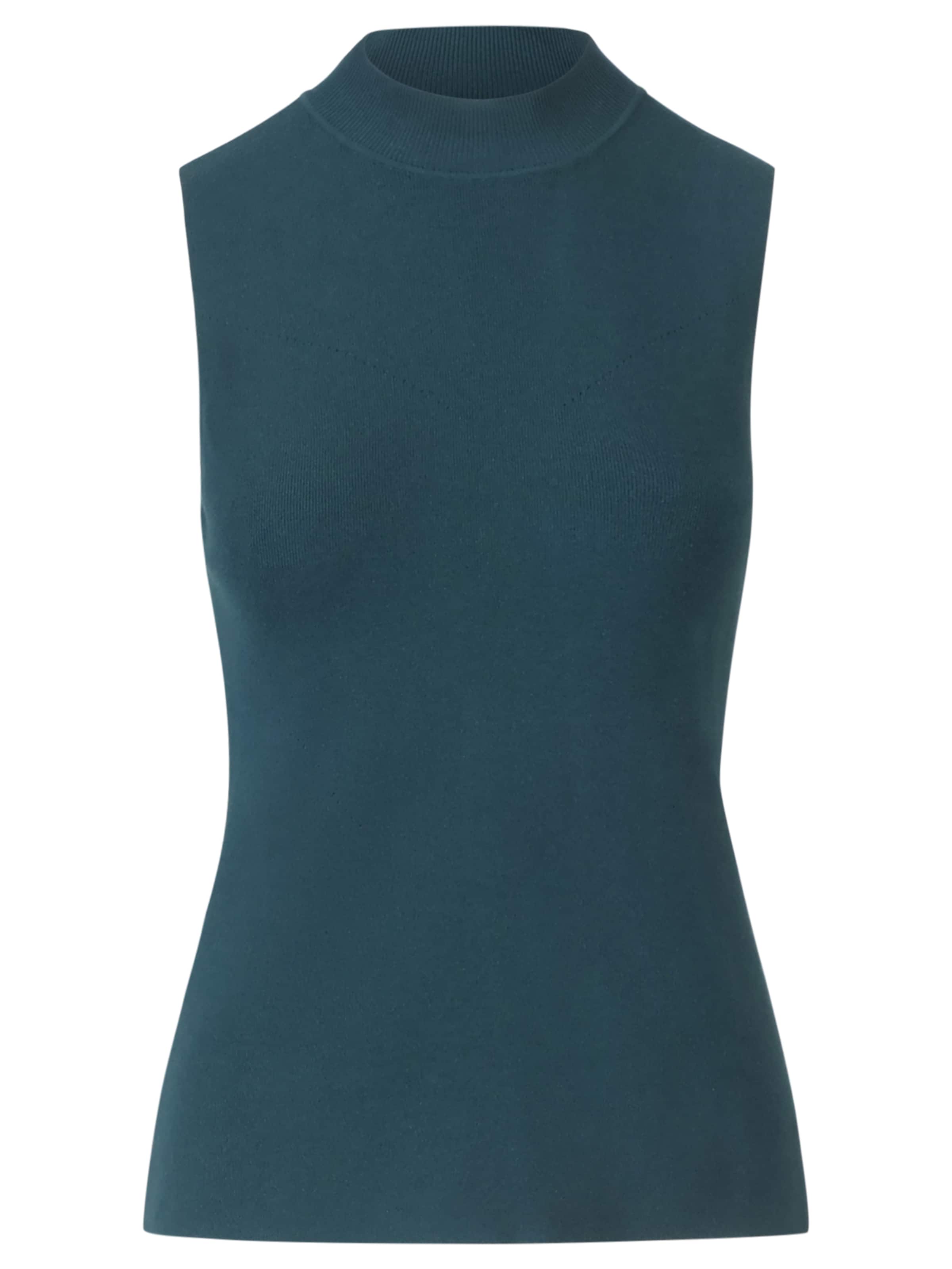 APART Knitted Top in Green: front