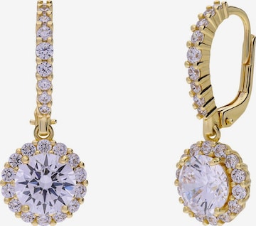 Lucardi Earrings 'Statement' in Gold: front