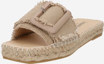 espadrij l´originaleNatikače s potpeticom 'BELFORT' - siva boja: prednji dio