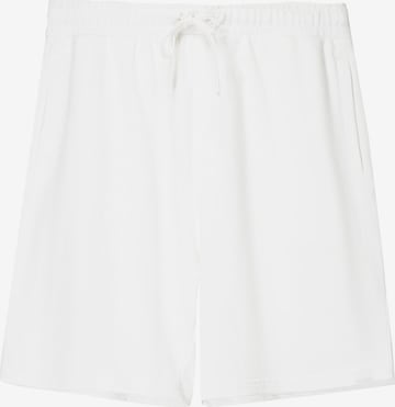 Bershka Byxa i vit: framsida