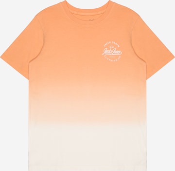 Jack & Jones Junior Shirt 'Tarif' in Orange: front