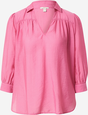 ESPRIT Μπλούζα σε ροζ: μπροστά