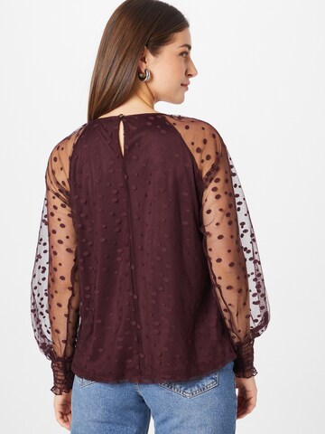 Wallis Curve Blouse in Lila