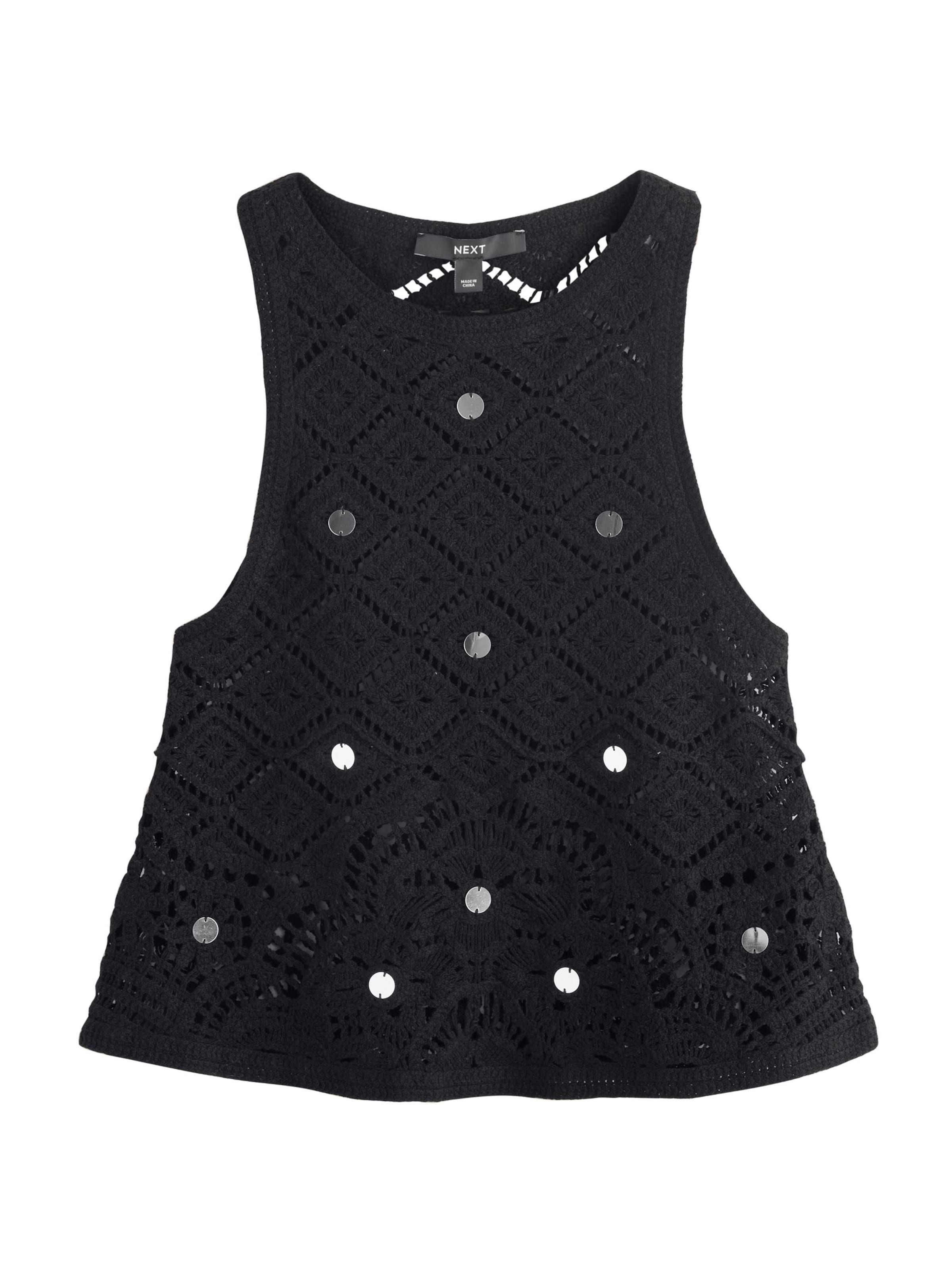 Next Póló - fekete: elől