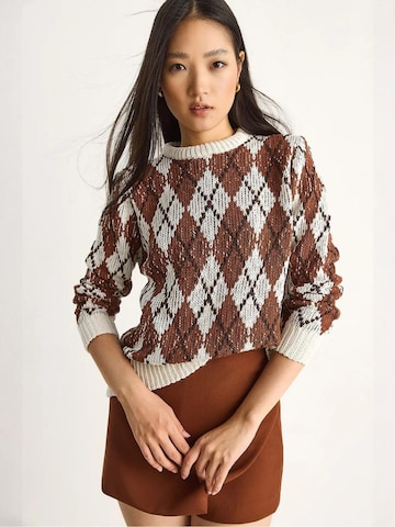 Bianco Lucci - Pullover 'Pullover' em bege