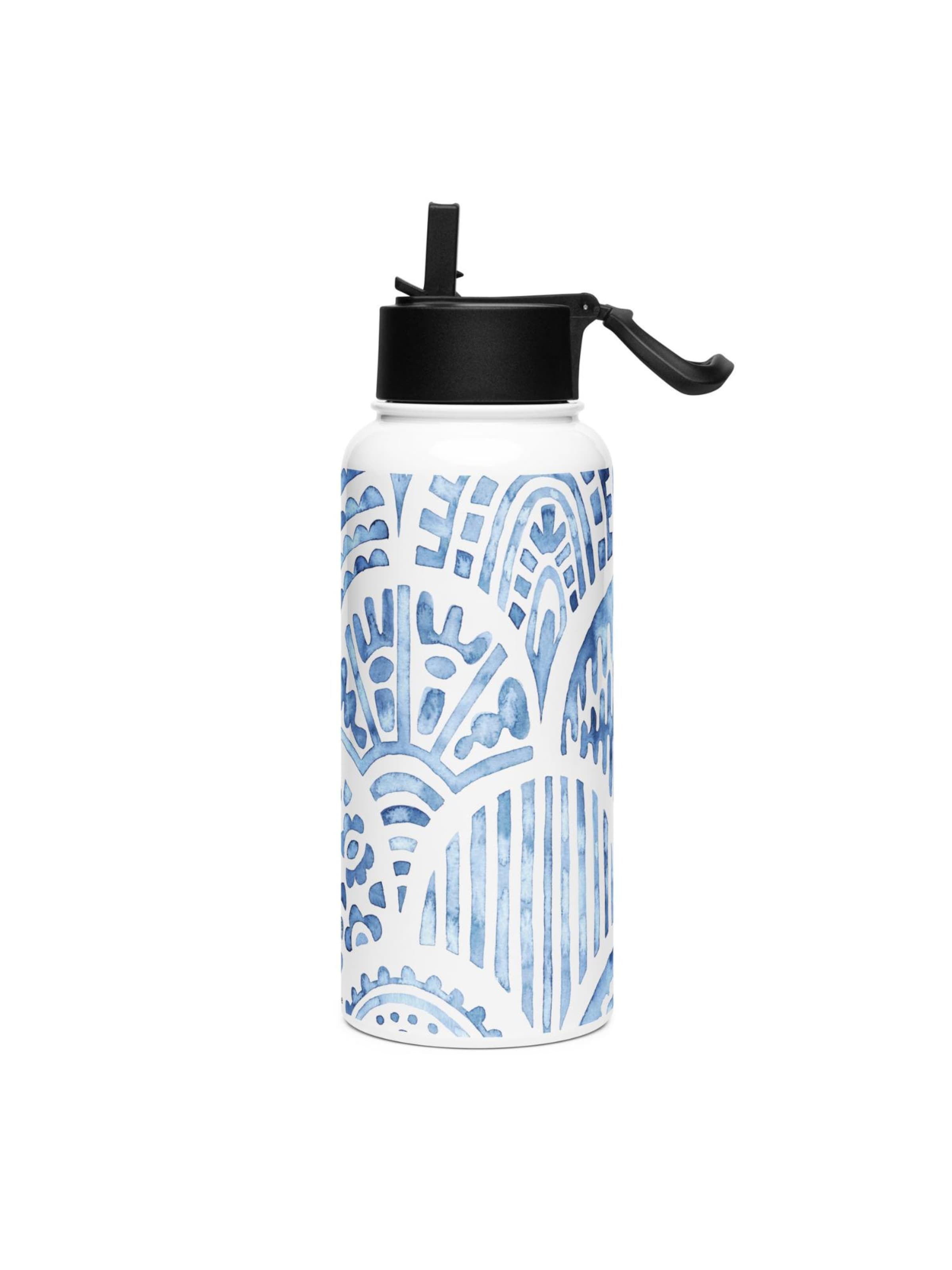 Good to Blue Trinkflasche 'Greek Drinking Bottle, 950 ml'‌‌‌‌‌ in Weiß