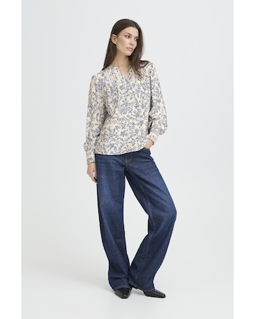 Pulz Blouse 'PZAbrina' in Blauw