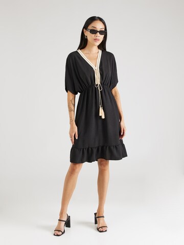 Hailys Kleid 'Su44ni' in Schwarz: Vorderseite