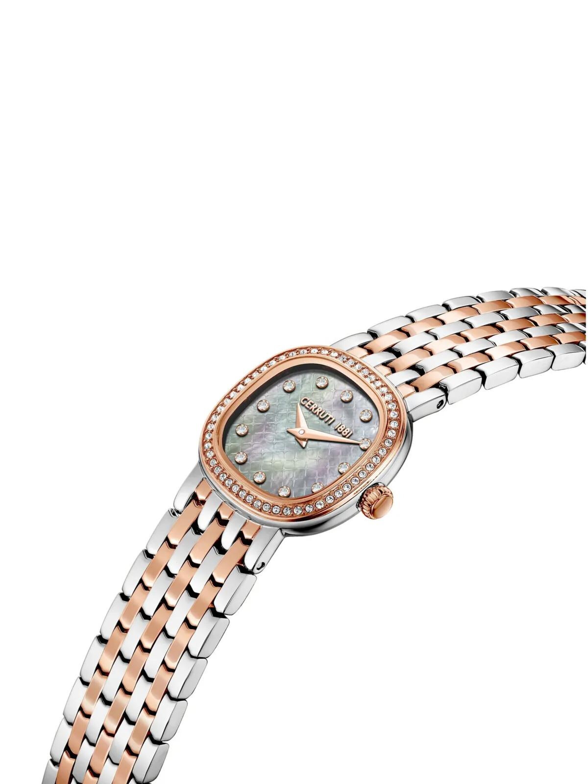 Montre à affichage analogique 'Gresta' CERRUTI 1881 en mélange de couleurs