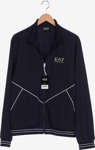 EA7 Emporio Armani Jacket & Coat in L in Blue: front