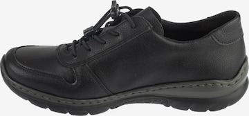 Slip on Rieker en noir : devant