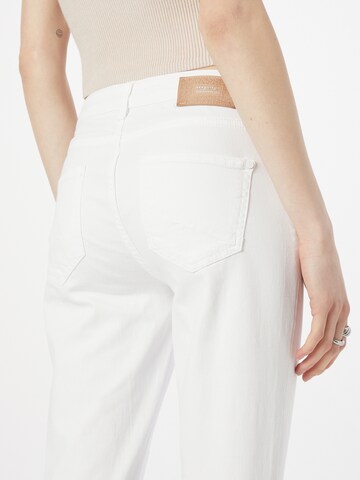 MOS MOSH Slimfit Παντελόνι σε λευκό
