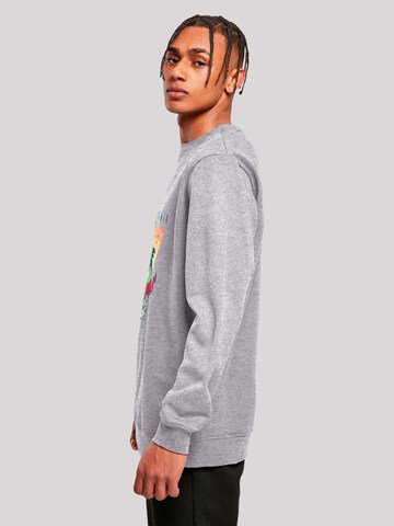 F4NT4STIC Sweatshirt 'California Palmen Retro' in Grey