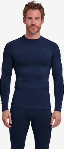 FALKE Base Layer in Blau: Vorderseite