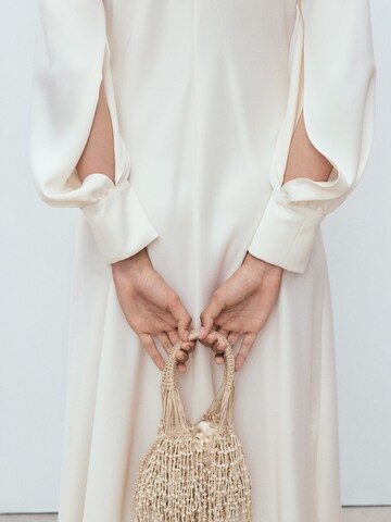 Robe 'Newrosa-A' MANGO en blanc