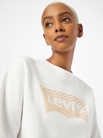 Sweat-shirt 'Graphic Standard' LEVI'S ® en blanc