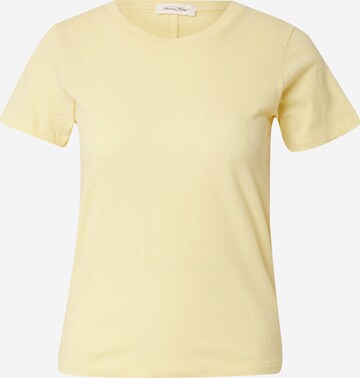 T-shirt 'GAMIPY' AMERICAN VINTAGE en jaune : devant