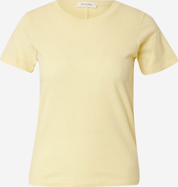 T-shirt 'GAMIPY' AMERICAN VINTAGE en jaune : devant