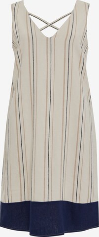 Threadbare Zomerjurk 'Peggy' in Beige: voorkant