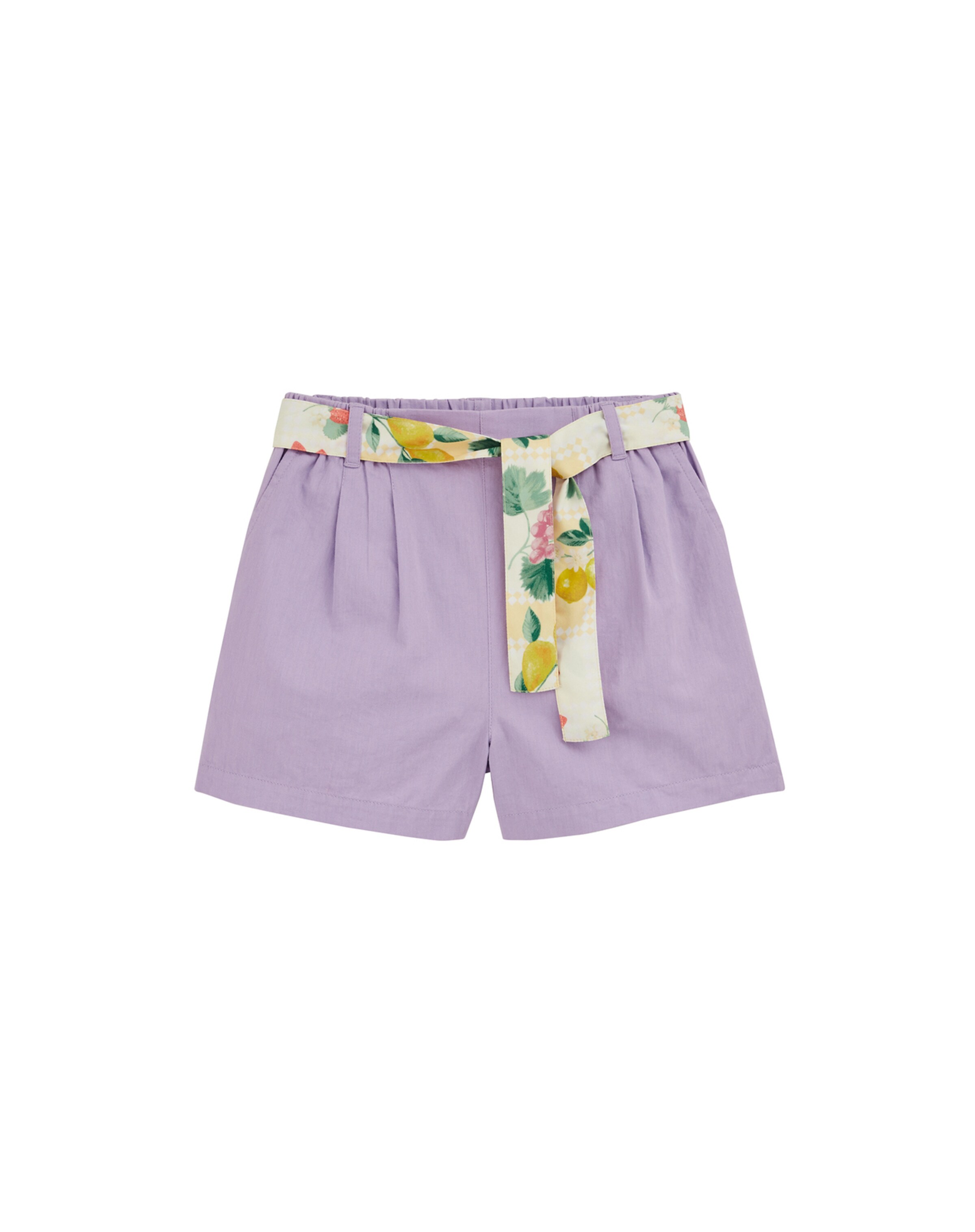 WE Fashion - Loosefit Calças em roxo: frente