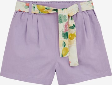 WE Fashion Loosefit Housut värissä lila: etupuoli