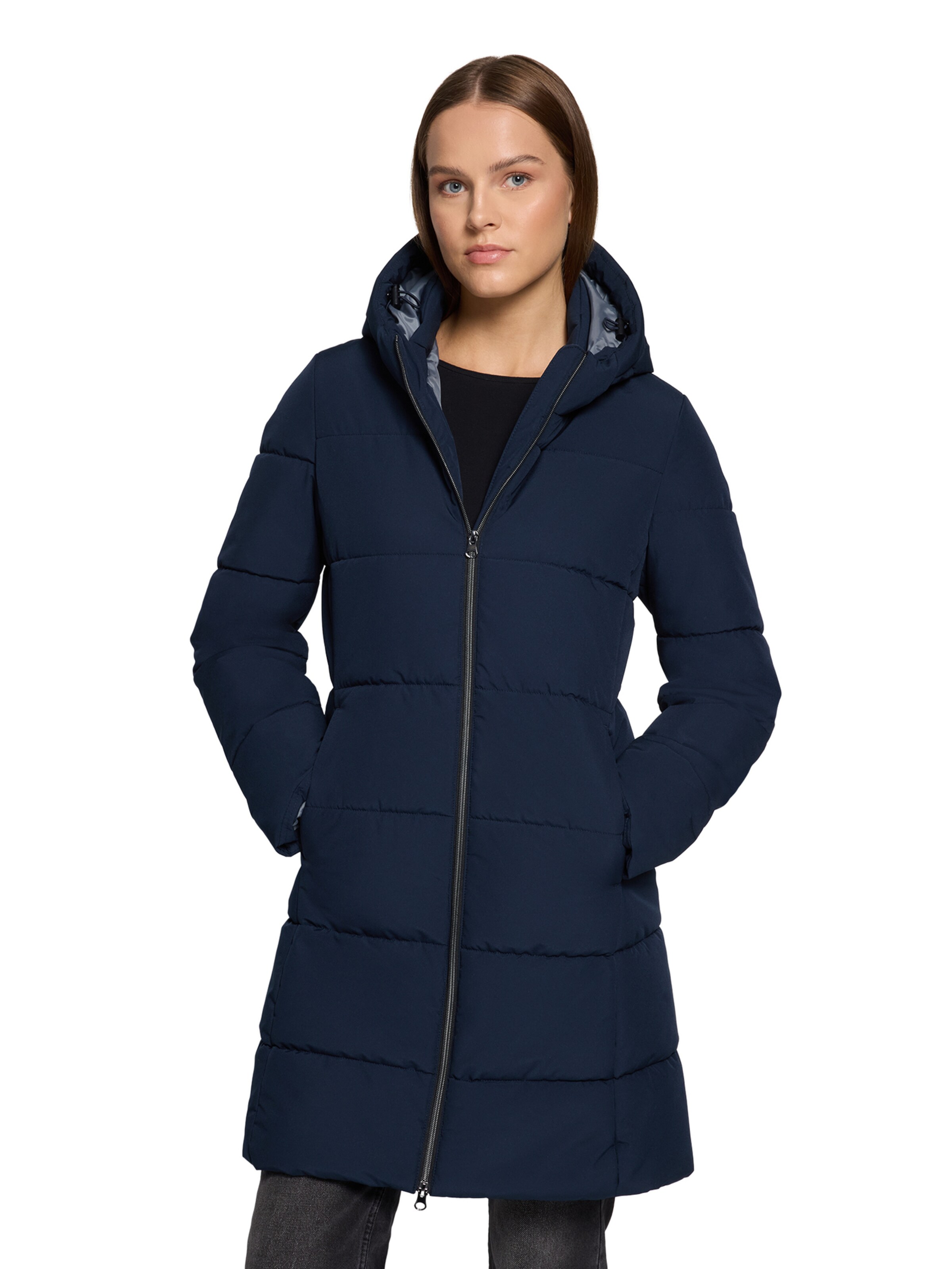 VOICE Winter Jacket in Blue: front