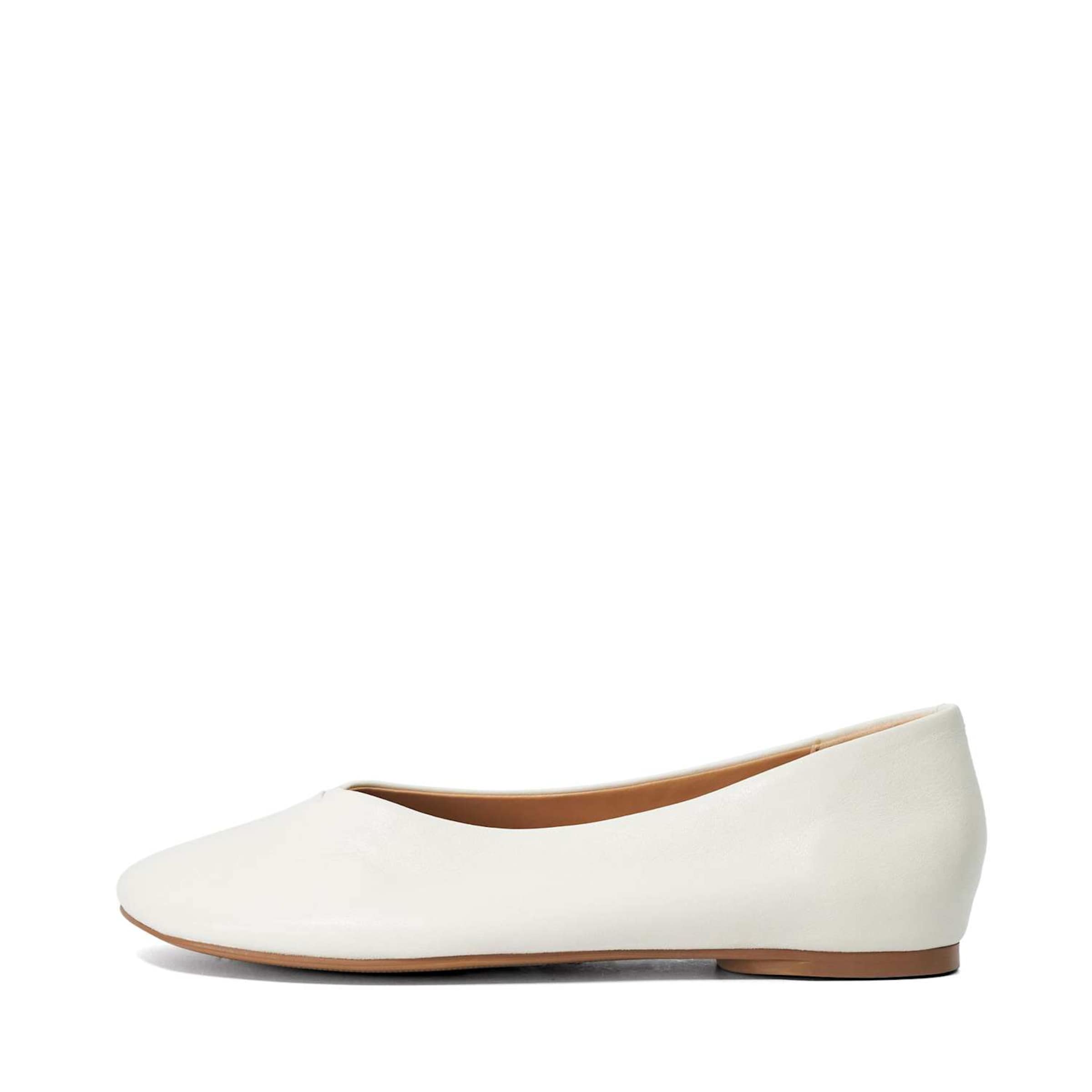 Dune LONDON Ballerina in Weiß