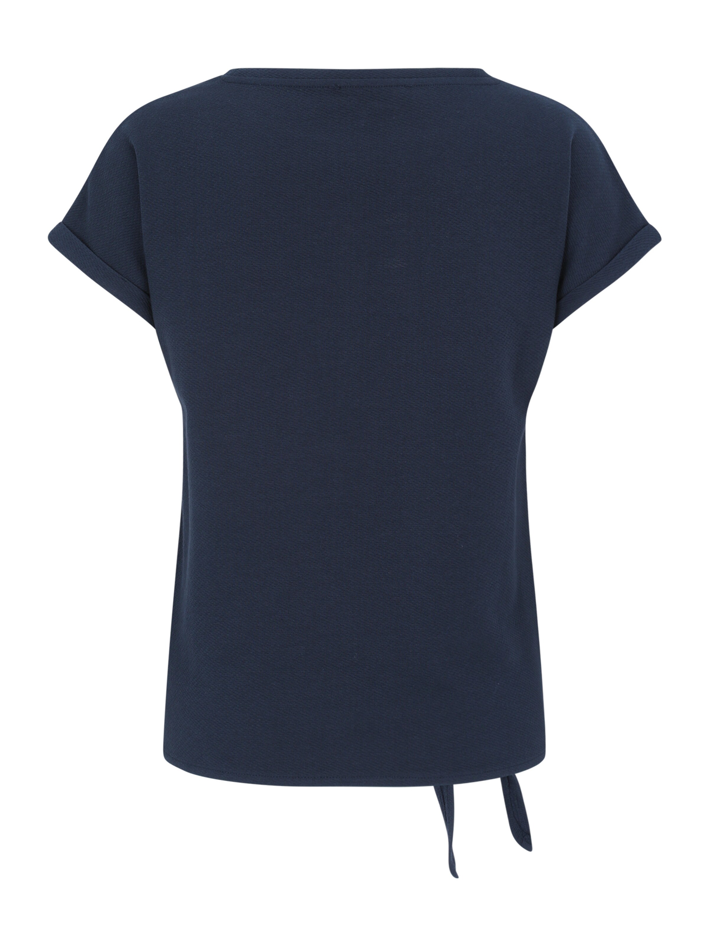 Betty Barclay Halbarm Shirt mit Knoten in Blau