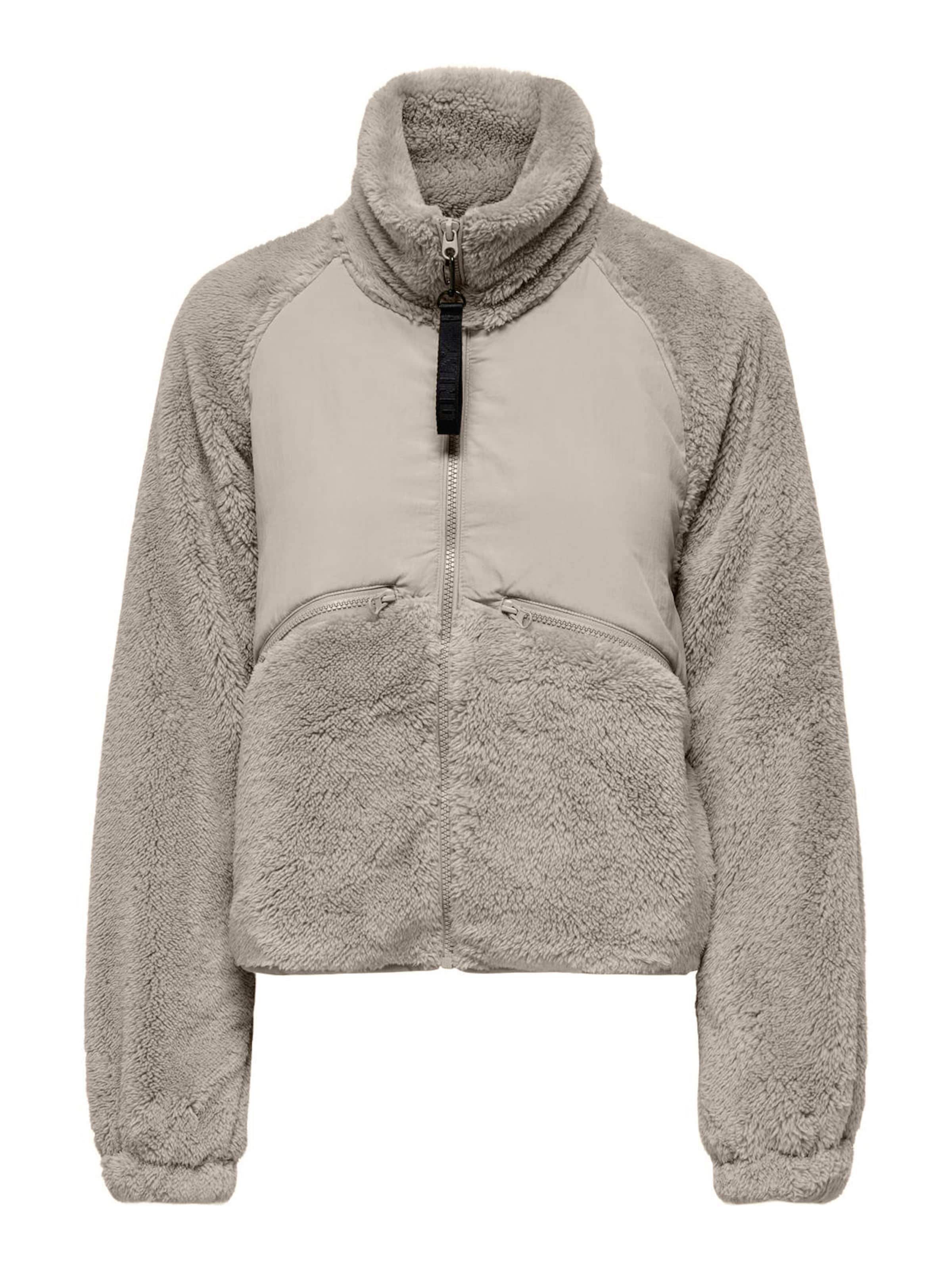 Giacca di pile 'ONLAnna' di ONLY in beige: frontale