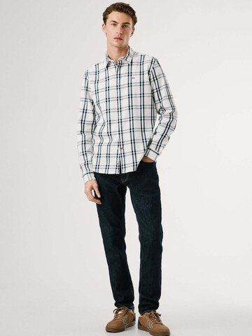 Coupe regular Chemise 'Conrad' Pepe Jeans en blanc