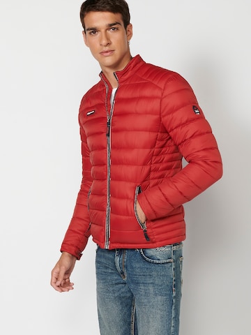 Veste d’hiver KOROSHI en rouge