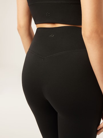 CALZEDONIA Flared Pants 'First Class' in Black