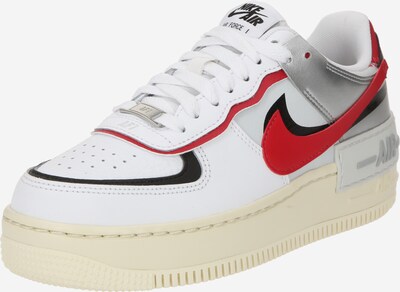 Sneaker low 'AF1 SHADOW' Nike Sportswear pe roșu / negru / argintiu / alb, Vizualizare produs