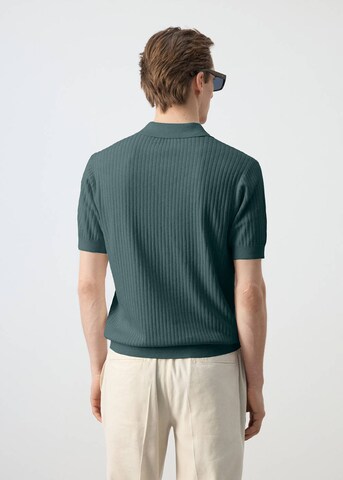 MANGO MAN Shirt 'Paule' in Green