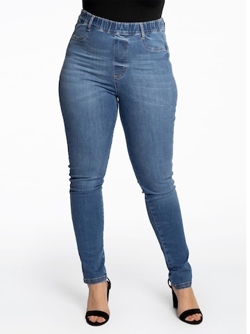 Yoek Slim fit Jeans in Blue: front