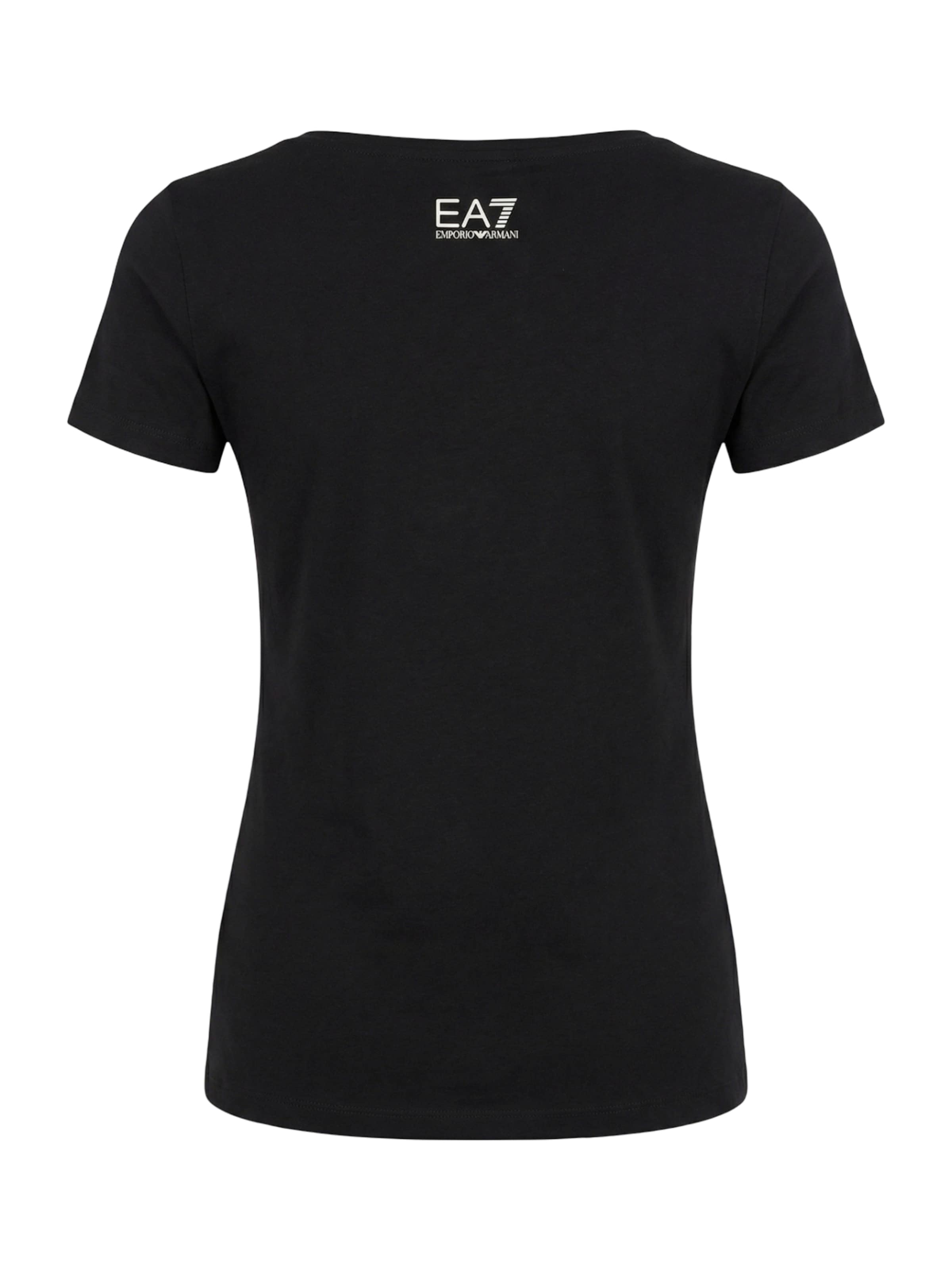Maglietta di EA7 Emporio Armani in nero